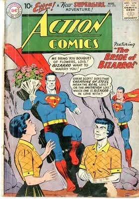 Buy Action Comics   # 255    GOOD   Aug.  1959  1st App. Of Bizarro Lois Lane (cov • 59.30£