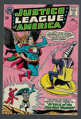Buy Dc Comics Justice League Of America 32 FN 6.0 1st Appearance Brain Storm 1964 • 59.99£