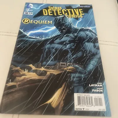 Buy Batman Detective Comics #18 2013 DC The New 52! Requiem • 2.37£