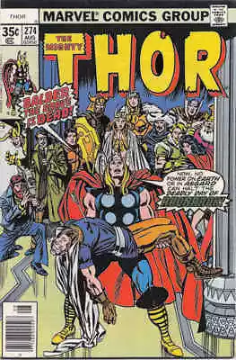 Buy Thor #274 FN; Marvel | Death Of Balder - We Combine Shipping • 22.51£