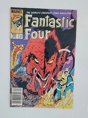 Buy Fantastic Four #277 Marvel Comics 1985 Franklin Vs Mephisto Newsstand Variant • 3.19£
