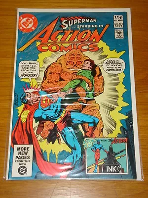 Buy Action Comics #523 Dc Vg (4.0) Condition Superman September 1981 • 2.99£