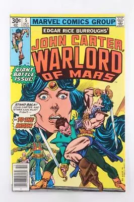 Buy John Carter Warlord Of Mars #5 - 9.6 - MARVEL • 1.57£