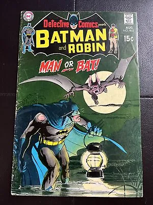 Buy Detective Comics 402 (Batman, Robin, Man-Bat) Neal Adams Cover, Bronze Age 1970 • 55.25£