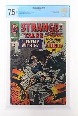 Buy Strange Tales #147 - Marvel 1966 CBCS 7.5 1st Appearance Of Kaluu. • 54.55£
