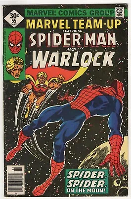 Buy Marvel Team-Up #55    Spider-Man & Warlock    Spider, Spider On The Moon! • 5.68£