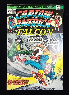 Buy Captain America #192 Falcon 1st App. Karla Sofen Marvel Comics Dec. 1975 • 8.67£
