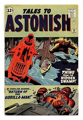 Buy Tales To Astonish #30 GD/VG 3.0 1962 • 57£
