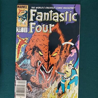 Buy Fantastic Four #277 Newsstand  Franklin Richards Vs Mephisto 1961 Series Marvel • 19.85£