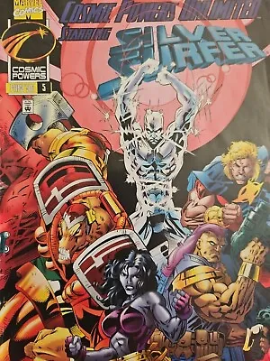 Buy Cosmic Powers Unlimited Starring Silver Surfer #5 May 1996 • 3£