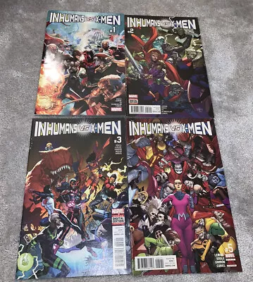 Buy Marvel Inhumans Vs X-Men #1-3 And 5 • 2.99£