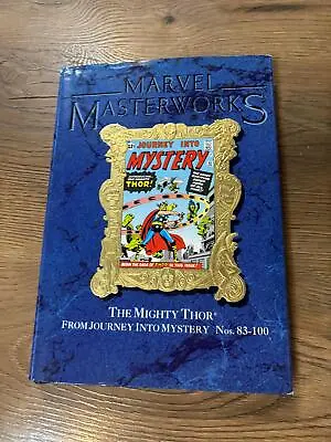 Buy Marvel Masterworks Vol 18 - Journey Into Mystery/Thor 83-100 Hardcover • 29.95£