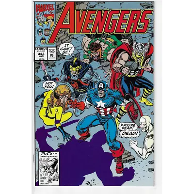 Buy Avengers #343 First Appearance The Gatherers (1991) • 20.99£