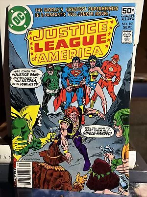Buy Justice League Of America 158 DC 1978 Ultraa Wonder Woman Superman Flash | Combi • 3.16£