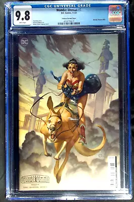 Buy Wonder Woman #1 CGC 9.8 Tedesco Variant Cover DC Comics 2023 • 103.93£