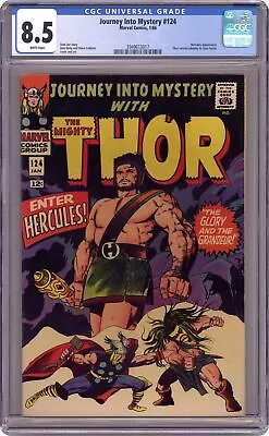 Buy Thor Journey Into Mystery #124 CGC 8.5 1966 3949613017 • 290.37£