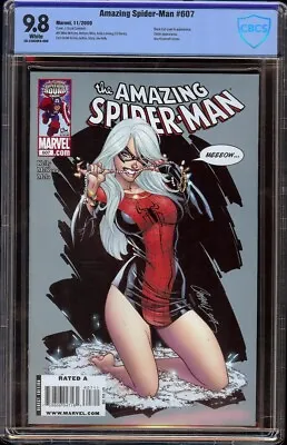 Buy Amazing Spider-Man # 607 CBCS 9.8 White (Marvel, 2009) J. Scott Campbell Cover • 259.84£