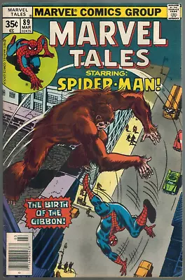 Buy Marvel Tales 89  Birth Of The Gibbon!  (rep Amazing Spider-Man 110)  1978  F/VF • 7.09£