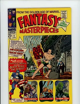 Buy Fantasy Masterpieces #8 - The Human Torch VS The Sub Mariner! (6.5) 1967 • 11.08£
