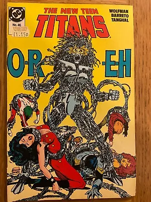 Buy The New Teen Titans Issue 46 From 1988 - Discounted Post • 1.25£