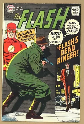 Buy Flash 183 FVF Ross Andru Mike Esposito  FLASH'S DEAD RINGER  1968 DC Comics U872 • 19.76£