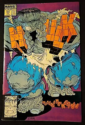 Buy THE INCREDIBLE HULK #345 Todd McFarlane Art - July 1988 VF+ Excellent Condition • 27.98£
