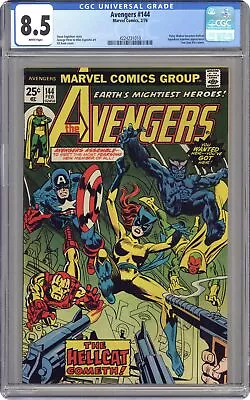 Buy Avengers #144 CGC 8.5 1976 4224231010 1st App. Hellcat • 110.69£