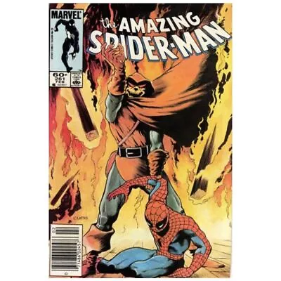 Buy Amazing Spider-Man (1963 Series) #261 Newsstand In VF Minus. Marvel Comics [q: • 16.91£