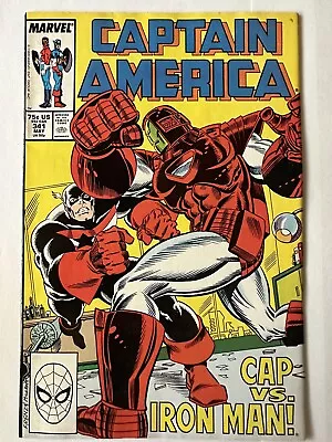 Buy Marvel Comics Captain America 341 💥 1st Lemar Hoskins As Battlestar High Grade • 8.70£