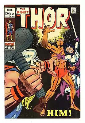 Buy Thor #165 FN- 5.5 1969 1st Full App. Adam Warlock • 136.10£