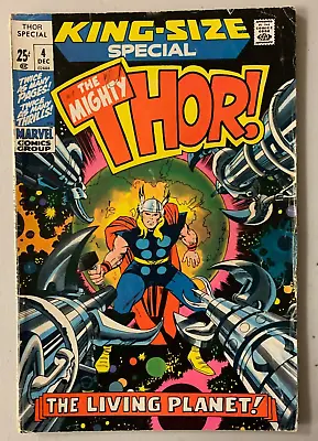 Buy Thor #4 Annual Marvel 1st Series Journey Into Mystery (3.0 GD/VG) (1971) • 6.36£