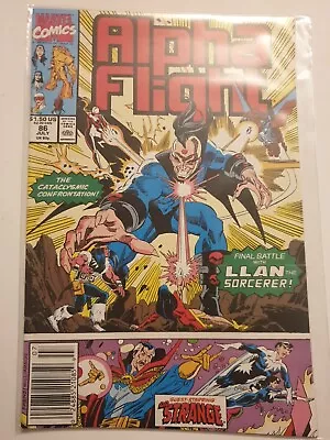 Buy Alpha Flight #86 Marvel Comics July 1990 NM Condition + Bagged Stars Dr Strange  • 1.99£