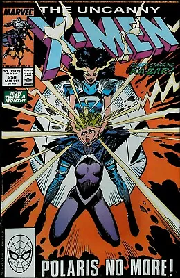 Buy Uncanny X-Men #250 Vol 1 (1989) KEY *1st Appearance Of Worm* - High Grade • 7.30£