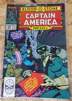 Buy Marvel Comics - The Bloodstone Hunt Captain America 4 Of 6 #360 (Oct. 1993) - NM • 5.99£
