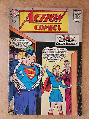 Buy ACTION COMICS #313 (1964) DC Comics Good+ Supergirl & Batman Appearance • 11.85£