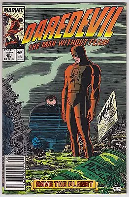 Buy Daredevil 251 Marvel Comics 1988 Save The Planet Ann Nocenti John Romita Jr • 3.16£
