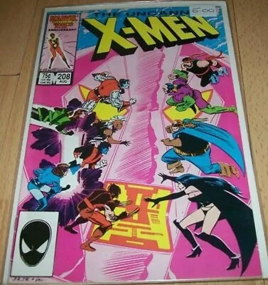 Buy Uncanny X-Men (1963) 1st Series # 208...Published August 1986 By Marvel • 14.95£
