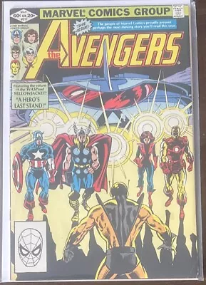 Buy Avengers 217 VF- 7.5 HANK PYM HUNTED BY THE AVENGERS MARVEL COMICS • 1.57£