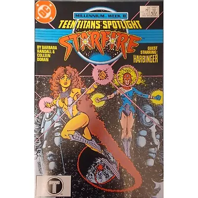 Buy Teen Titans Spotlight #19 (1988) Starfire George Perez Cover DC Comics VF/NM • 1.26£