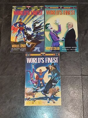 Buy World’s Finest #1 #2 #3 Complete Set Graphic Novels Prestige Format • 16.99£