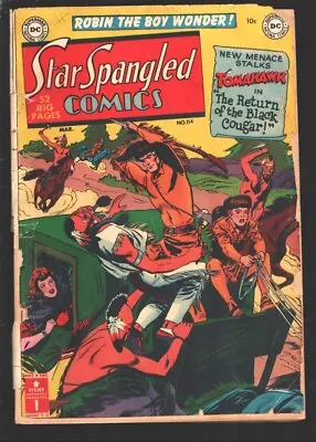 Buy Star Spangled Comics #114 1951-Tomahawk -Return Of The Black Cougar-Batman Ap... • 112.60£