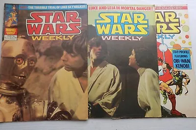 Buy Star Wars Weekly - 3 Issues 101 102 103 - Chris Claremont - 1980 • 9£