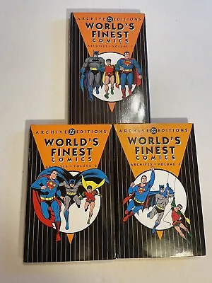 Buy DC World’s Finest Archie Editions Volumes 1, 2, And 3 HC/DJ • 47.31£
