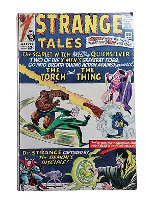 Buy Strange Tales #128 (1965) * 1st Appearance Of Demonicus * Stan Lee KEY ISSUE* • 31.66£