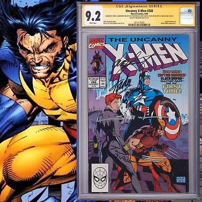 Buy CGC 9.2 SS Uncanny X-Men #268 Signed By Lee, Claremont, DeFalco, Lee & Williams • 1,032.65£