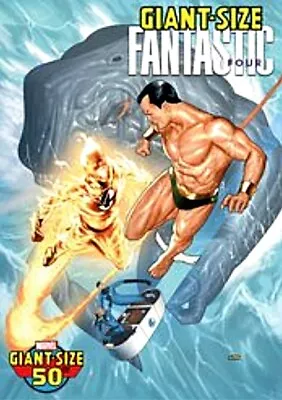 Buy Giant Size Fantastic Four 1 1:50 Variant Nm Taurin Clarke Incentive Ratio 2024 • 143.91£