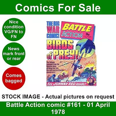 Buy Battle Action Comic #161 - 01 April 1978 - Nice VG/FN - Battle Of Britain • 3.49£