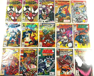 Buy Lot (x17) Amazing Spider-Man VENOM Carnage  Comic Book Web Spectacular Darkhawk • 278.24£