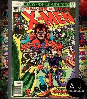 Buy Uncanny X-Men #107 VG/FN 5.0 (Marvel) 1977 • 71.20£