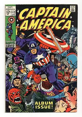 Buy Captain America #112 VG 4.0 1969 • 22.52£